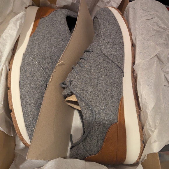 Grey Wool Loafers - Picture 2 of 7